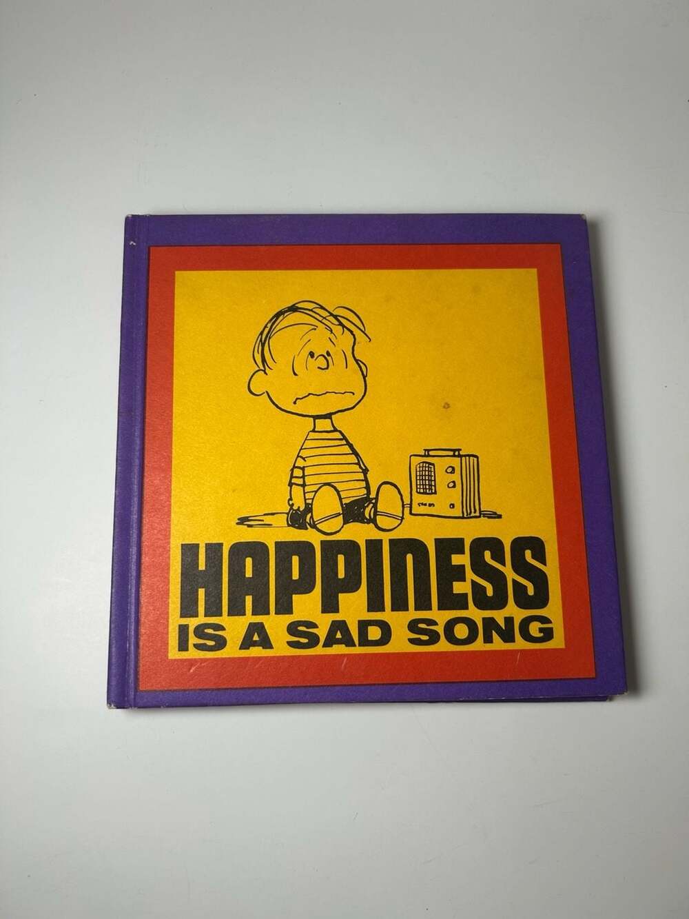 Vintage 1967 Peanuts Happiness is a Sad Song Charles M. Schulz